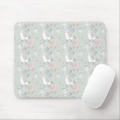 Pastelllama-Muster Mousepad (Mit Mouse)