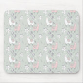 Pastelllama-Muster Mousepad (Vorne)