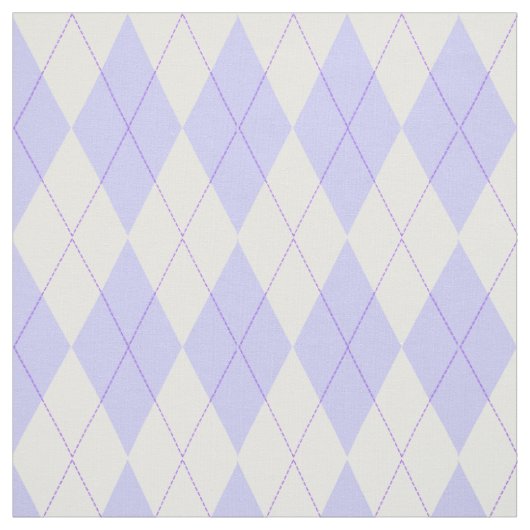 Pastelllavendel-kariertes Rauten-Muster Stoff (Muster)