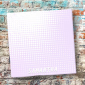 Pastelllavender halftone Gradienten Chic individue Post-it Klebezettel