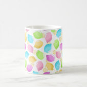 Pastelllemons-Muster iPad-Luftabdeckung Kaffeetasse (Mittel)
