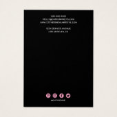 Pastellleopard Druckfederhalter (Rückseite)