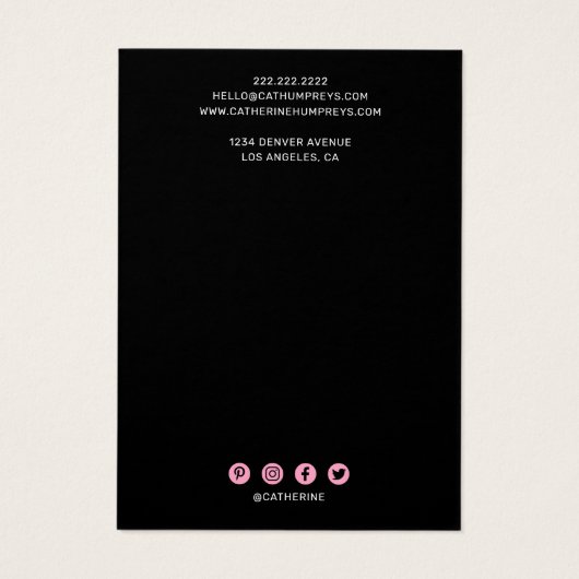 Pastellleopard Druckfederhalter (Rückseite)