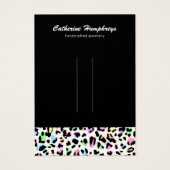 Pastellleopard Druckfederhalter (Vorderseite)