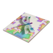 Pastelllibellen-Fliese Fliese (Seite)