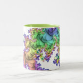 Pastelllibellen-Tasse Zweifarbige Tasse (Mittel)