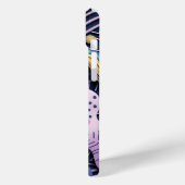 Pastelllinien mit abgerundeten Formen Case-Mate iPhone Hülle (Rückseite / Links)