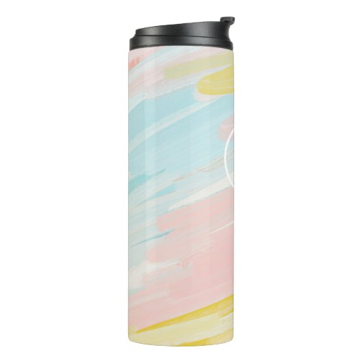 Pastellmalerei isolierte Tasse (Nach links gedreht)