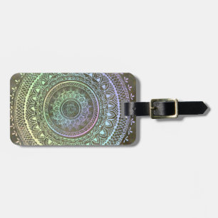 PastellMandala-Gepäckanhänger Gepäckanhänger