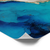 Pastellmarmor Poster (Ecke)