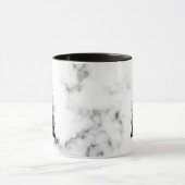 Pastellmarmordruck-Entwurf Tasse (Zentrum)