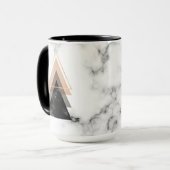 Pastellmarmordruck-Entwurf Tasse (Vorderseite Links)