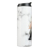 Pastellmarmordruck-Entwurf Thermosbecher (Nach links gedreht)