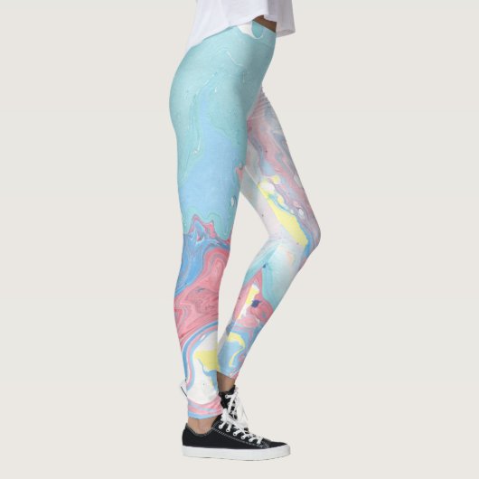 PastellmarmorLeggings Leggings (Rechts)