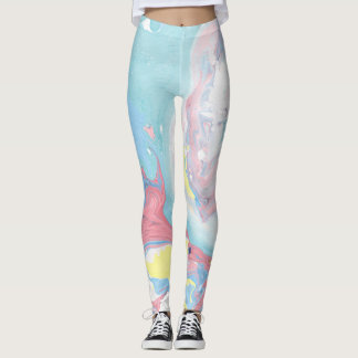 PastellmarmorLeggings Leggings