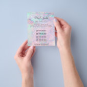 Pastellmarmorstruktur Flyer (Gruppe)