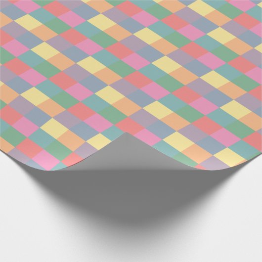 Pastellmatte "harlequin", mehrfarbig geschenkpapier (Ecke)