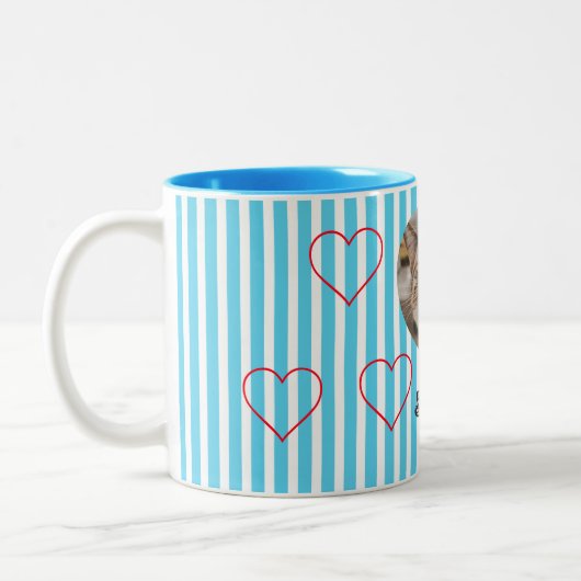 Pastellmatte Zweifarbige Tasse (Links)