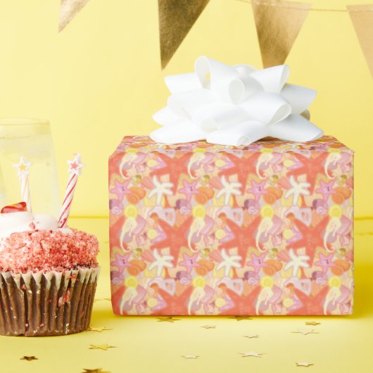Pastellmeer Geschenkpapier (Geburtstagsparty)