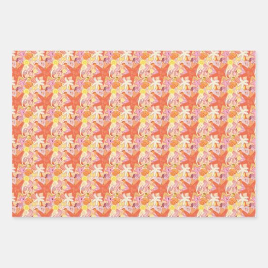 Pastellmeer Geschenkpapier Set (Vorderseite 2)