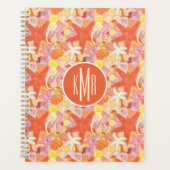 Pastellmeer | Monogramm Planer (Vorderseite)