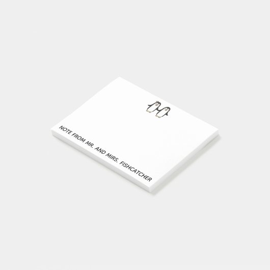 Pastellmeerjungfrau Post-it Klebezettel (angewinkelt)