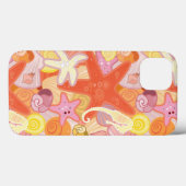 Pastellmeerkreaturmuster Case-Mate iPhone Hülle (Rückseite (Horizontal))