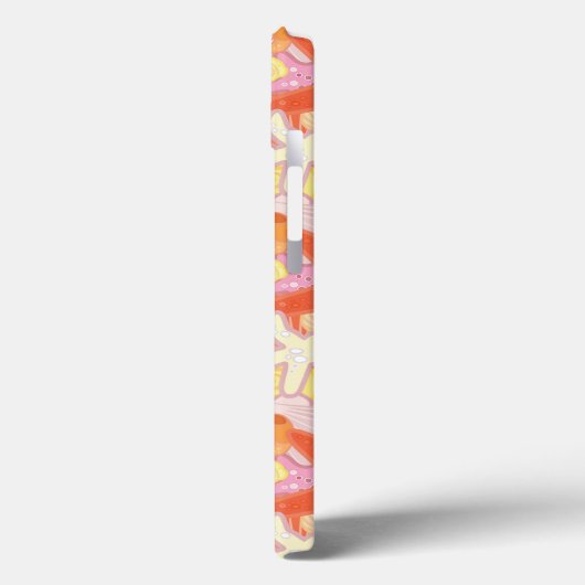 Pastellmeerkreaturmuster Case-Mate iPhone Hülle (Rückseite / Links)