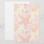 Pastellmeerkreislauf Briefpapier (Vorne/Hinten)