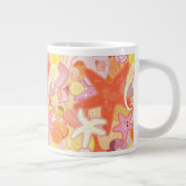 Pastellmeerkreislauf Jumbo-Tasse (Rechts)