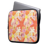 Pastellmeerkreislauf Laptopschutzhülle (Vorderseite Links)
