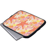 Pastellmeerkreislauf Laptopschutzhülle (Vorne Knopf)