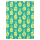 Pastellmonogramm der ananas-| klemmbrett (Rückseite)