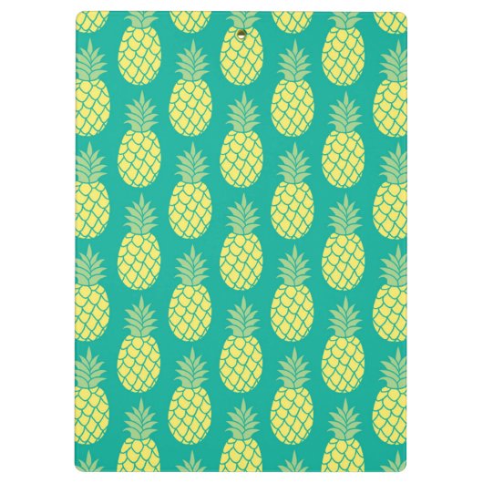 Pastellmonogramm der ananas-| klemmbrett (Rückseite)