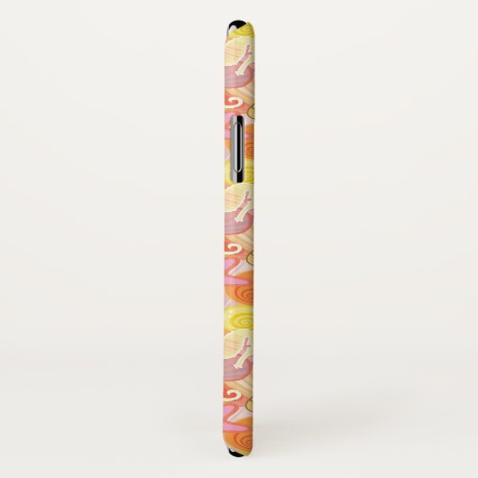 Pastellmonogramm der seegeschöpf-| Case-Mate iPhone hülle (Hinten/Rechts)