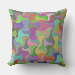 Pastellmosaik Kissen