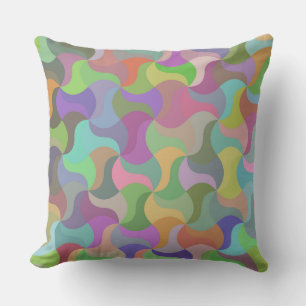 Pastellmosaik Kissen