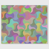 Pastellmosaikpapier Geschenkpapier (Flach)