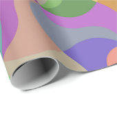 Pastellmosaikpapier Geschenkpapier (Rolleneckpunkt)