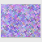 Pastellmosaikpapier Geschenkpapier (Flach)