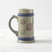 PastellMuschel Bierglas (Links)