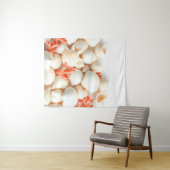 PastellMuscheln Wandteppich (Beispiel (Horizontal))