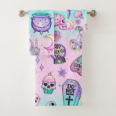 Pastellmuster Badhandtuch Set (Insitu)