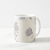 Pastellmuster der Rose Kaffeetasse (VorderseiteRechts)