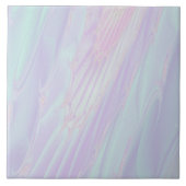 Pastellmuster-Fraktal - SeeMuschel-Art Fliese (Vorderseite)