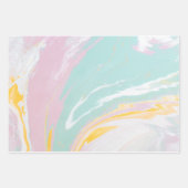 Pastellmuster Geschenkpapier Set (Vorderseite 2)