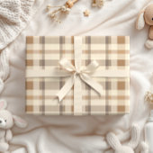 Pastellneutrale Jungtiere Geschenkpapier Set