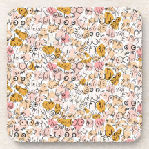 pastellneutrales Muster