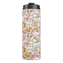 pastellneutrales Muster