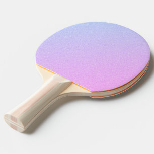 PastellOmbre Glitzer Tischtennis Schläger